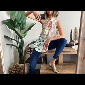 Anthro size large blouse